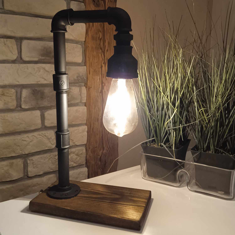 Industrialna Lampka Stołowa LOFT - nowoczesny design